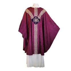 Chasuble Damassé Cerf...