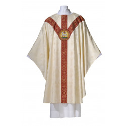 Chasuble Damassé Cerf...